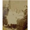 Image 3 : East Lake Style Ebonized Gesso Over Wood Easel Form Table Top Picture Frame with Vintage Photograph