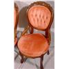 Image 2 : Pair of Carved Walnut Victorian Parlor Chairs