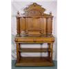 Image 2 : 9 Piece Carved Oak Dining Suite