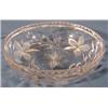 Image 1 : Cut Crystal Bowl in Floral Motif