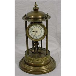 "Transatlantic Clock Co. New York & Germany" Anniversary Clock