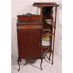 Etagere/Music Cabinet, Ca.1880