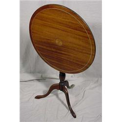 Queen Anne Style Tilt-Top Tea Table, Ca. 1925