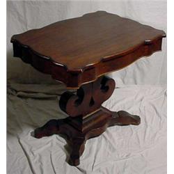 Transitional Empire/Victorian Parlor Table, Ca. 1850