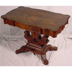 Empire/Victorian Transitional Parlor Table, Ca. 1850