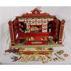 Antique General Store Diorama, Ca. 1900, Germany