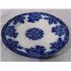 Flow Blue New Wharf, Waldorf Pattern Plate