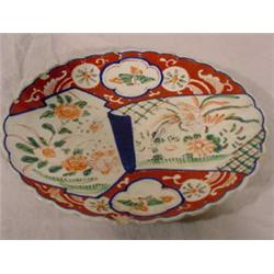 Oval Imari Plate, 19th C.