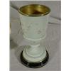 Image 3 : Bristol Type Glass Kerosene Lamp, Ca. 1860