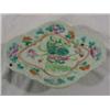 Oriental Pedestal Earthenware Dish, Ca. 1920