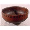 Large Hand Painted Wooden Center bowl
