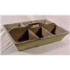 6 Section Wooden Garden Tray, Ca. 1900