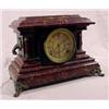 Faux Painted "Gilbert" Marble Mantel Clock
