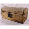 Deer Hide Covered Dome Top Letter Box, Ca. 1852