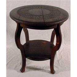 Arts & Crafts Oak Plant Stand