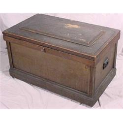 Architectural Pine Tool Box, Ca. 1880