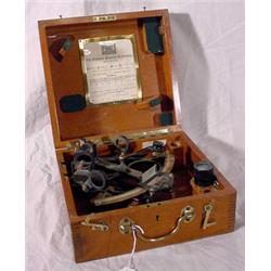 "Heath & Co. London" Hezzanith Endless Tangent Screw Sextant