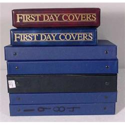 Group of 1980's First Day Covers & 10 Albums