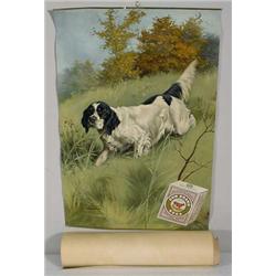 2 Matching Advertising Posters, Unused, Ca. 1900