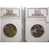 1954 and 1962 Franklin half $  NGC65  RARE in this grade