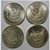 Image 2 : 4 CHOICE MS63 Morgan $  :1883O-1889-1880S-1882S PL