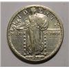 Image 1 : 1918D  Standing Liberty quarter  AU
