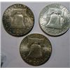 Image 2 : 1949PDS Franklin half $  MS63 or better. REAL BEAUTYS for your set