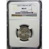 Image 1 : 1874S arrows quarter  NGC65   !!RARE!!