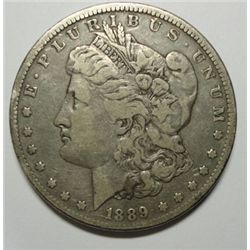 1889CC Morgan $  NICE undipped F+