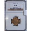 Image 1 : 1891CC $5 gold  NGC58  VERY SCARCE DATE
