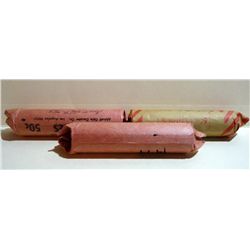 Lot-3 Rolls of Lincoln Pennies (2) 1979 & (1) 1978