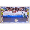 Image 1 : 5 Misc. Commemorative Coin Cards w/Starter Coins