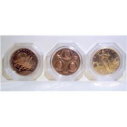 Apollo 11, Apollo 13 & St Gaudens Liberty Medals