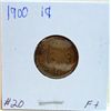 Image 2 : 1900 F+ & 1905 F Indian Head Pennies