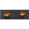 Image 1 : Lot-Two Mandarin Garnet Loose Gemstones