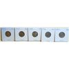 Image 1 : Lot-(2)1935, (1) 1936 7 (2) 1937 Buffalo Nickels