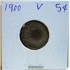 Image 2 : 1900 & 1903 "V" Nickels