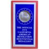 1973 California Bicentennial Silver Medallion Rare