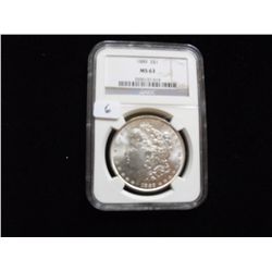 1889 $1 NGC MS 63 MORGAN