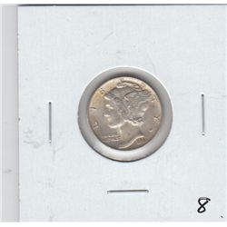 1944 MERCURY DIME