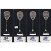 Image 1 : 4 DIFFERENT US MINT ISSUED QUARTER SPOONS