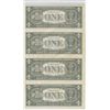 Image 2 : UNCUT SHEET OF $1 BILLS 1988