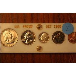 1960 U.S. Proof Set (Capitol Holder)
