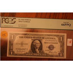 1935E $1 Silver Certificate (PCGS-66PPQ)