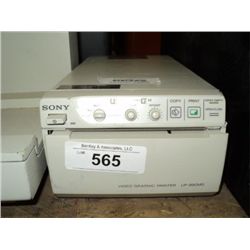 SONY UP-890MD PRINTER fixed asset # 13321