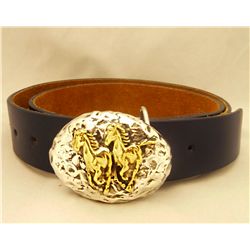 Yaacov Heller: Horse Belt Buckle