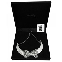 Yaacov Heller: Bowtie Choker OR Textured Choker