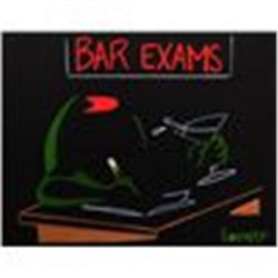 Godard,Michael: BAR EXAM: Size: 16x20, Edition: Brush Stoke on Canvas.