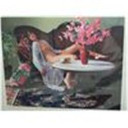 Hoffman's, Douglas: GIRL ON DIVAN: Size:Edition: 272/300 (shriwk wrapped)