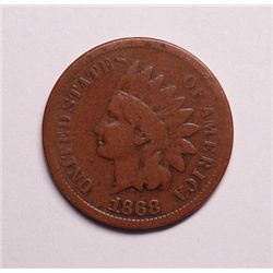 1868 Indian Cent Good